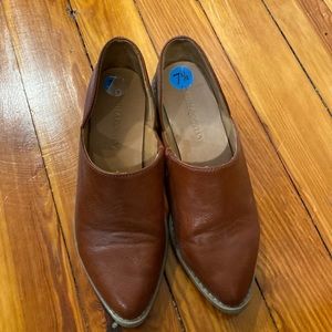 Brown booties